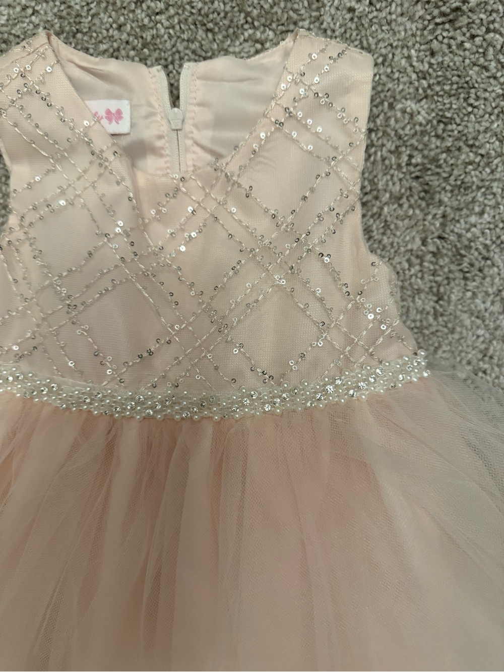 Bonnie Jean Tulle Baby Dress